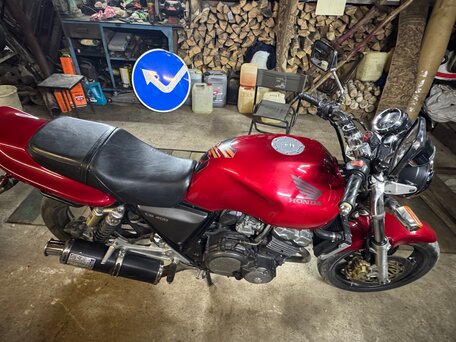 1995 Honda CB 400 Super Four, красный, 300000 рублей, вид 3