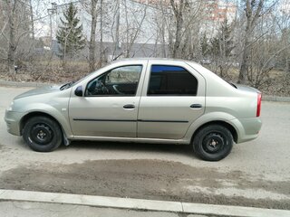 2010 Renault Logan I Рестайлинг, бежевый, 310000 рублей, вид 4