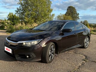 2016 Honda Civic X, чёрный, 1650000 рублей, вид 1