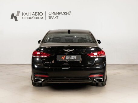 2019 Genesis G80 I, чёрный, 2190000 рублей, вид 4