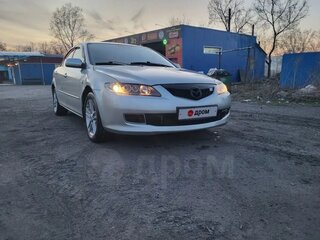 2006 Mazda 6 I (GG) Рестайлинг, серебристый, 420000 рублей, вид 5