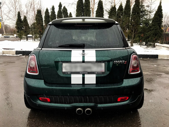 2008 Mini Hatch Cooper S II (R56), зелёный