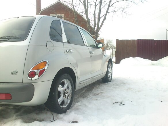 2001 Chrysler PT Cruiser, серебристый - вид 7