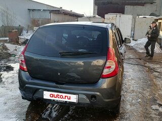 2011 Renault Sandero I, серый, 400000 рублей, вид 3