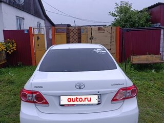 2012 Toyota Corolla X (E140, E150) Рестайлинг, белый, 1100000 рублей, вид 2