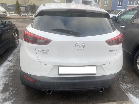 2018 Mazda CX-3 I Рестайлинг, белый, 1895000 рублей - вид 8