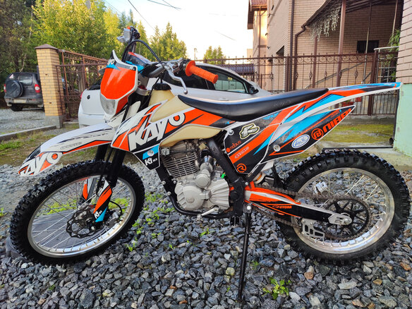 2023 Kayo K1 250 MX, оранжевый, 122000 рублей - вид 1