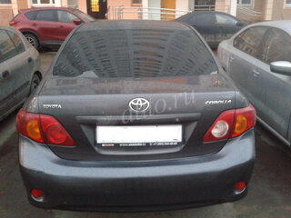 2007 Toyota Corolla X (E140, E150), серый, 680000 рублей, вид 3