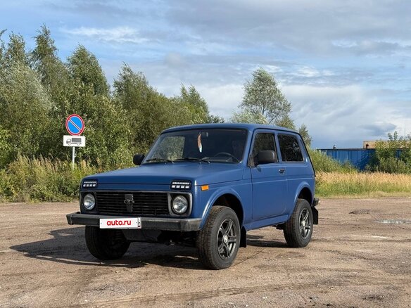 2009 Lada (ВАЗ) 2121 (4x4) I Рестайлинг, синий, 395000 рублей - вид 2