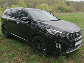 2017 Kia Sorento III Prime, чёрный, 2500000 рублей, вид 2