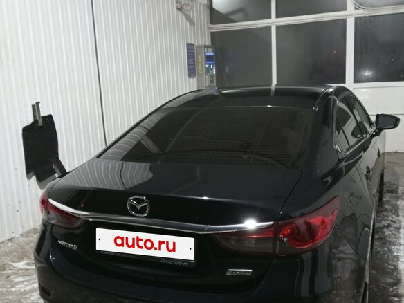 2015 Mazda 6 III (GJ) Рестайлинг, чёрный, 1470000 рублей - вид 3