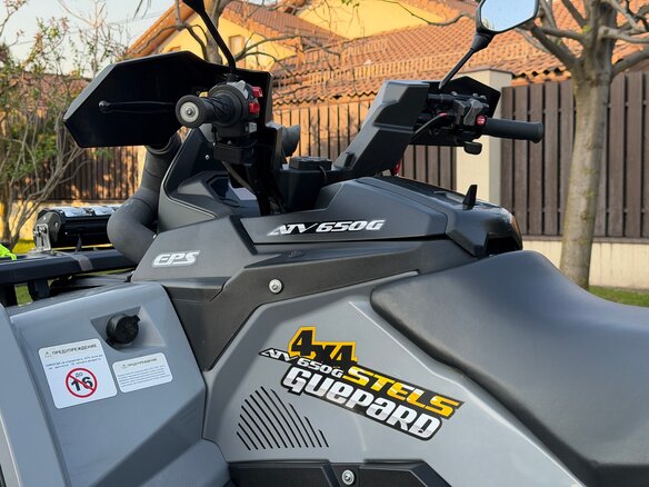 2022 Stels ATV-650 Guepard ST, серый, 800000 рублей - вид 7