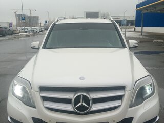 2013 Mercedes-Benz GLK-Класс 220 CDI I (X204) Рестайлинг, белый, 1900000 рублей, вид 2