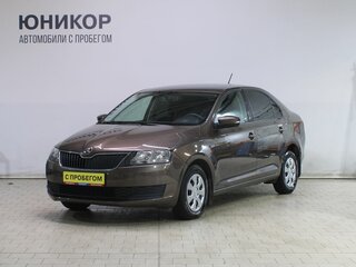2018 Skoda Rapid I Рестайлинг, коричневый, 1209000 рублей, вид 1
