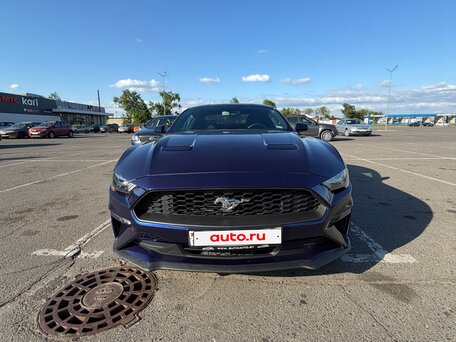 2020 Ford Mustang VI Рестайлинг, синий, 2200000 рублей, вид 3