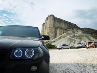 2009 BMW X3 20d I (E83) Рестайлинг, чёрный, 1100000 рублей, вид 1