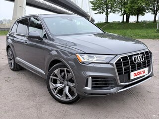 2020 Audi Q7 55 TFSI II (4M) Рестайлинг, серый, 5300000 рублей, вид 1