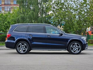 2018 Mercedes-Benz GLS 500 I (X166), синий, 5999000 рублей, вид 4