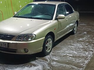 2008 Kia Spectra I Рестайлинг 2, золотистый, 375000 рублей, вид 3