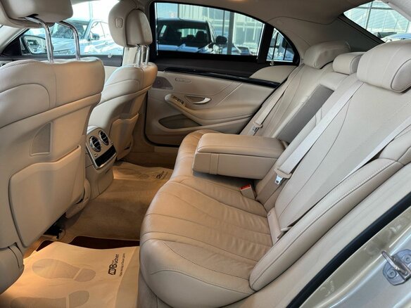 2019 Mercedes-Benz S-Класс 450 Long VI (W222, C217) Рестайлинг, золотистый, 4780000 рублей - вид 16