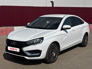 2023 Lada (ВАЗ) Vesta I Рестайлинг (NG), белый, 1160000 рублей, вид 1