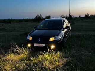 2008 Renault Megane II Рестайлинг, чёрный, 625000 рублей, вид 3