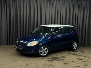 2008 Skoda Fabia II, синий, 634777 рублей, вид 1