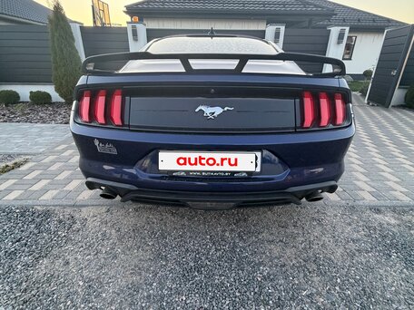 2020 Ford Mustang VI Рестайлинг, синий, 2200000 рублей, вид 5
