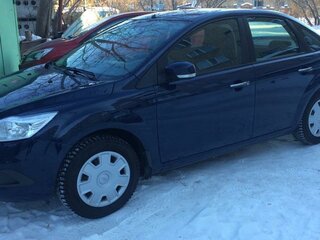 2011 Ford Focus II Рестайлинг, синий, 1450000 рублей, вид 1