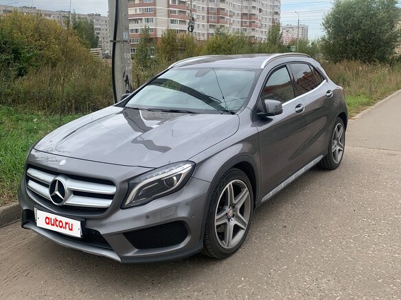 2015 Mercedes-Benz GLA 250 I (X156), серый, 2300000 рублей