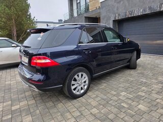 2014 Mercedes-Benz M-Класс 350 CDI III (W166), синий, 2950000 рублей, вид 3
