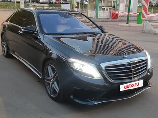 2015 Mercedes-Benz S-Класс AMG 63 AMG Long III (W222, C217), чёрный, 5900000 рублей, вид 1