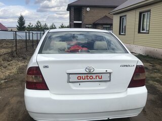 2001 Toyota Corolla IX (E120, E130), белый, 420000 рублей, вид 2