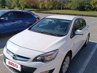 2014 Opel Astra J Рестайлинг, белый, 1270000 рублей, вид 2