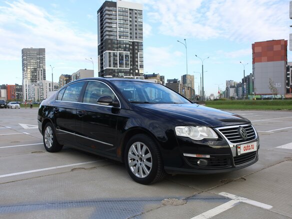 2008 Volkswagen Passat B6, чёрный, 545000 рублей - вид 3