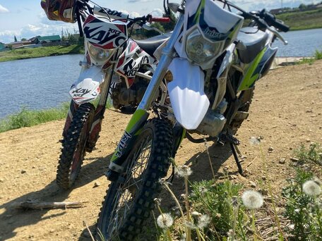 2021 Kayo Basic TT140EM, красный, 92000 рублей, вид 1