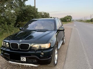 2002 BMW X5 3.0d I (E53), зелёный, 1000000 рублей, вид 3