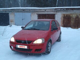 2004 Opel Corsa C Рестайлинг, красный, 270000 рублей, вид 1