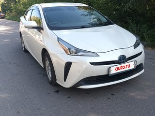 2019 Toyota Prius PHV ZVW52 Prime IV (XW50), белый, 1750000 рублей, вид 4