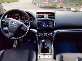 2010 Mazda 6 II (GH) Рестайлинг, белый, 650000 рублей, вид 5