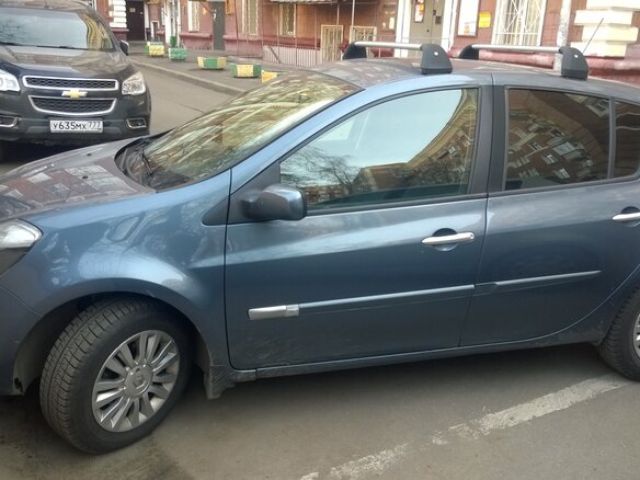 2010 Renault Clio III Рестайлинг, серый - вид 3
