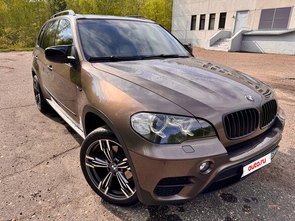 2011 BMW X5 30d II (E70) Рестайлинг, коричневый, 2200000 рублей