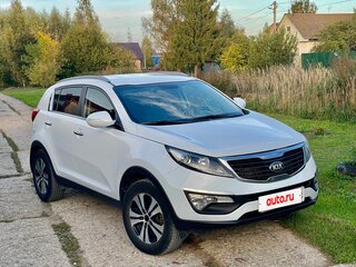 2013 Kia Sportage III, белый, 1050000 рублей, вид 1