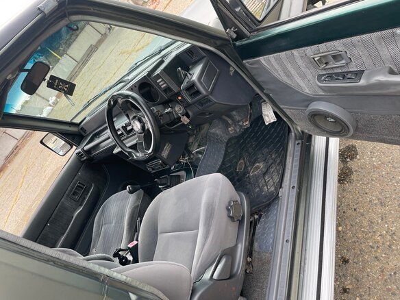 1991 Daihatsu Rugger I, зелёный - вид 21