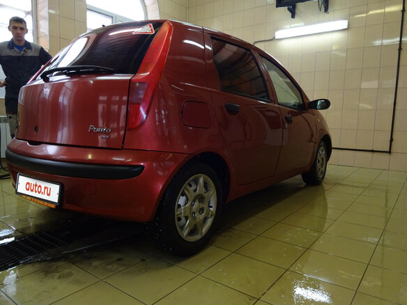 2003 Fiat Punto II, красный - вид 6