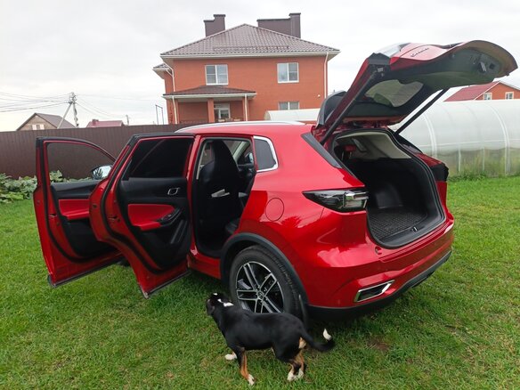2024 Changan CS55 Plus II, красный, 2200000 рублей - вид 9