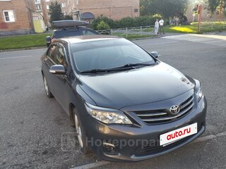 2012 Toyota Corolla X (E140, E150) Рестайлинг, серый, 1300000 рублей, вид 2