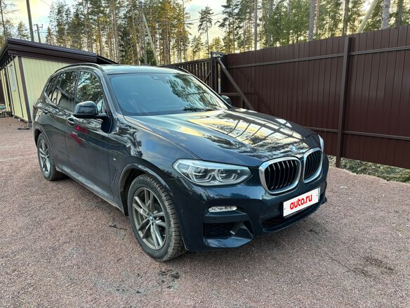 2019 BMW X3 25d xDrive III (G01), чёрный, 5100000 рублей