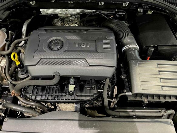 2014 Skoda Octavia III (A7), чёрный - вид 12