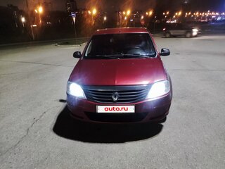 2010 Renault Logan I Рестайлинг, красный, 315000 рублей, вид 2
